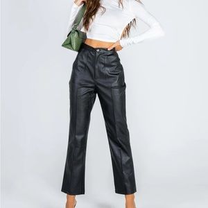 Princess Polly Leather Pants